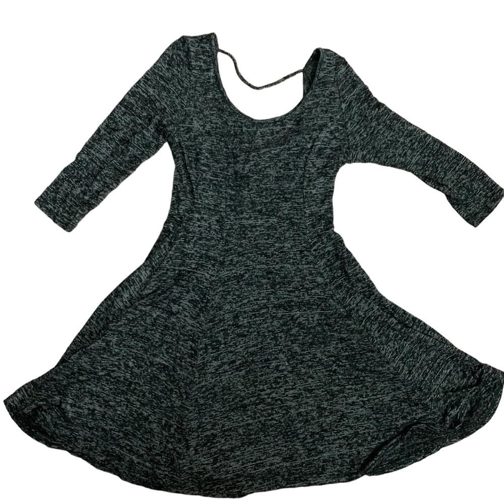 Acemi Flowy Dress – Charcoal Heathered – Women’s Small – Long/3/4 Sleeve